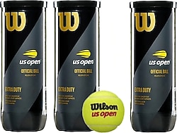 Wilson 3 Kutu Us Open Tenis Topu Vakum Ambalajda WRT106200