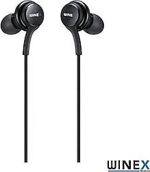 Winex IG955 3.5 mm Mikrofonlu Kulak İçi Kulaklık Siyah