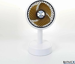 Winex Mini Beyaz Masaüstü Vantilatör