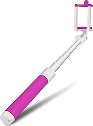 Winex SR342 Type-C Girişli Pembe Selfie Çubuğu