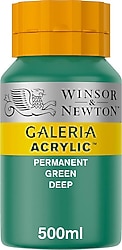 Winsor & Newton Galeria 500 ml 482 Permanent Green Deep Akrilik Boya