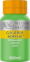 Winsor & Newton Galeria 500 ml 483 Permanent Green Light Akrilik Boya
