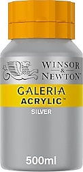 Winsor & Newton Galeria 500 ml 617 Silver Akrilik Boya