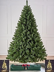 Winterfest 210 cm 800 Dallı Yılbaşı Ağacı Taşıma Çantalı