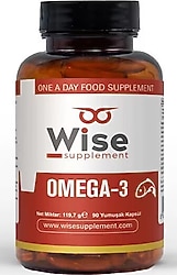 WiseLab Omega 3 1000 mg 90 Yumuşak Kapsül