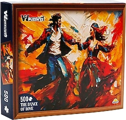 Witty Puzzlezz Romantik Dans 500 Parça Puzzle