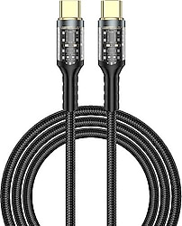 Wiwu Geek Wi-C016 1.2 m Type-C to Type-C Hızlı Şarj Kablosu