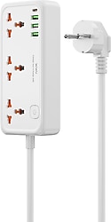 Wiwu Wi-S005 GaN Tech Power Strip 30 W 1.8 m Grup Priz