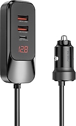 Wiwu Wi-QC015 120 W Type-C Hızlı Araç Şarj Aleti