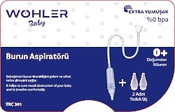 Wohler Baby Nazal Burun Aspiratörü ve 2 Adet Yedek Uç