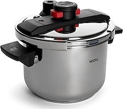 Woll Concept Pro 6 lt Çelik Düdüklü Tencere 22 cm