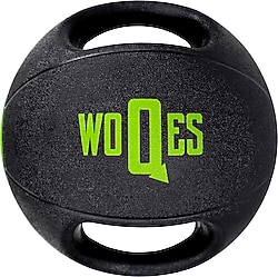 Woqes 5 kg Çift Tutacaklı Slam Ball Sağlık Topu