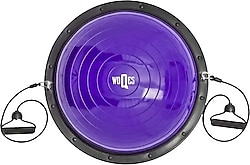 Woqes Bosu Ball Yarı Pilates Topu Sıkılaştırma Denge Aleti Mor