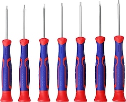 Workpro WP200510 7 Parça CR-V Manyetik Hassas Torx Tornavida Seti