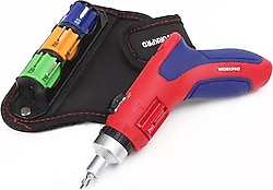 Workpro WP221048 24 Parça CR-V Cırcırlı Bits Tornavida Seti + Bez Taşıma Çantası