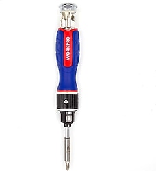 Workpro WP221069 6in1 Cr-V Cırcırlı Manyetik Tornavida Seti