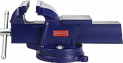 Workpro WP233005 100 mm Döner Tabanlı Örslü Tezgah Mengene