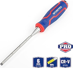Workpro WP243004 6 mm Profesyonel İskarpela