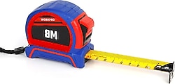 Workpro WP261044 8x25 mm Çift Taraflı Manyetik Çelik Şerit Metre