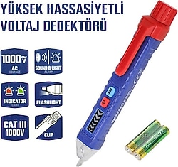 Workpro WP295004 12-1000 V AC Yüksek Hassasiyetli Voltaj Dedektörü
