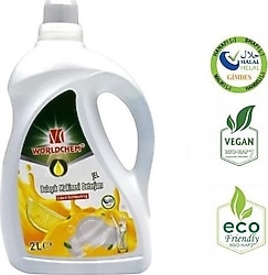 Worldchem Bitkisel Bulaşık Makinası Jel Deterjanı 2 lt