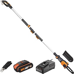 Worx WG349E 20 V Teleskopik 2 Ah Tek Akülü Budama Testeresi