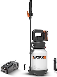 Worx WG829E 20 V 5 lt Tek Akülü 2 Ah Basınçlı İlaçlama Makinesi