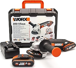 Worx WX800 Çift Akülü 2 Ah Taşlama Makinesi