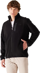 Wrangler W212981 Tam Fermuarlı Erkek Polar