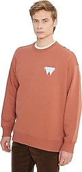 Wrangler W232243 Erkek Oversize Sweatshirt