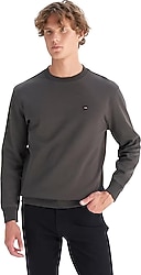 Wrangler W252025533W Antrasit Erkek Sweatshirt