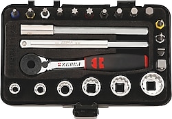 Würth 09651123 1/4 İnç Mini Multi 23 Parça Lokma Takımı