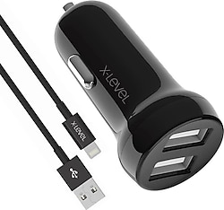 X-Level X-ChargerDriveLight 15 W Lightning Kablolu Araç Şarj Aleti
