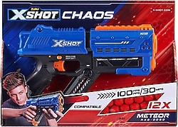 X-Shot Chaos 12 Adet Meteor Top ve Atış Silahı