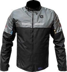 X-Speed Wise Erkek Gri-Siyah 4 Mevsim Motosiklet Montu