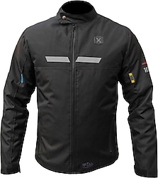 X-Speed Wise Erkek Siyah 4 Mevsim Motosiklet Montu
