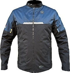 X-Speed Wise Erkek Siyah-Mavi 4 Mevsim Motosiklet Montu