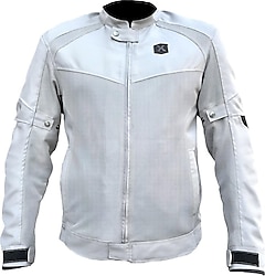 X-Speed X-Evo Erkek Gri Yazlık Motosiklet Montu