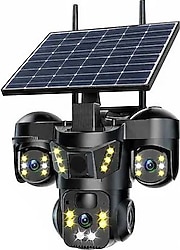 X5 Tech RX-66WS Speed Dome Solar Gece Görüşlü IP Wi-Fi Güvenlik Kamerası