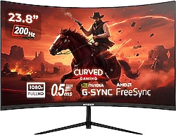Xaser XR-238CF 23.8" 0.5 ms Full HD Curved 200 Hz Oyuncu Monitörü