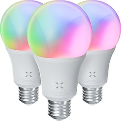 Xenon Smart X7021-3 9 W E27 RGB 3'lü Akıllı LED Ampul