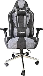 XPrime Alpha Fab 1 Gri Kumaş Oyuncu Koltuğu