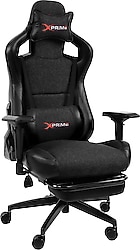 XPrime Over Hybrid Kumaş Jet Black Oyuncu Koltuğu