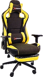 XPrime Over Hybrid Kumaş Sarı Oyuncu Koltuğu