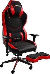 XPrime Tyler Kırmızı Hybrid Kumaş Oyuncu Koltuğu
