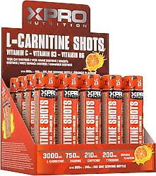 Xpro Nutrition L-Carnitine 3000 mg 40 ml 20'li Shot