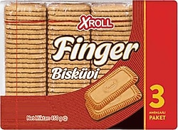 Xroll Finger Bisküvi 450 gr