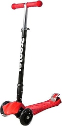 Xslide Kırmızı Işıklı 3 Tekerlekli Çocuk Scooter