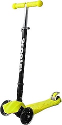 Xslide Sarı Işıklı 3 Tekerlekli Çocuk Scooter
