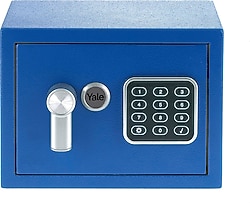 Yale YSV/170/DB1 Mavi Dijital Mini Kollu Para Kasası